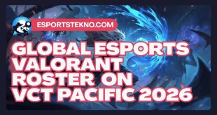 Global Esports Valorant Roster on VCT Pacific 2026
